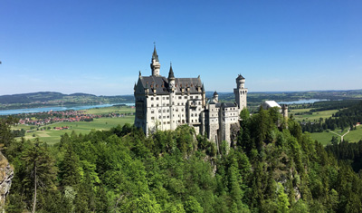 Castello di Neuschwanstein in Baviera