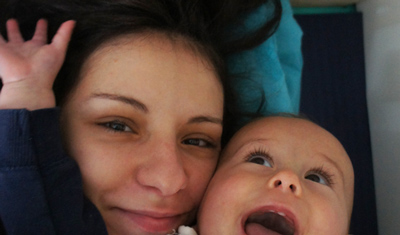 Beatriz disfruta de la vida de au pair en España