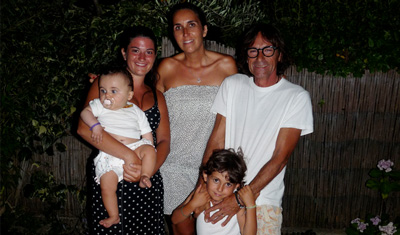Carine et sa famille