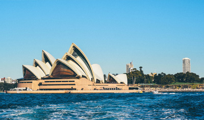 weißes Opera Haus in Sydney