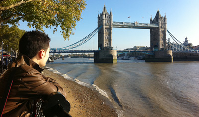 Matthieu en tant que garçon au pair à Londres