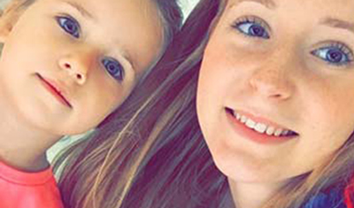 Nina mit ihrem kleinen Auu-pair-"Schwester"