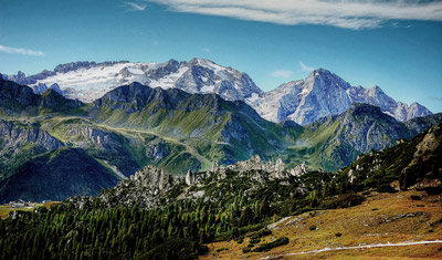 Le Dolomiti nel nord Italia