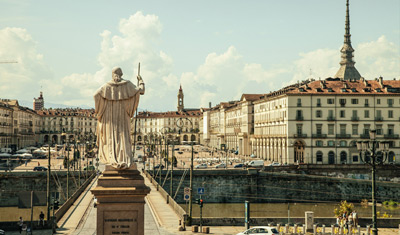 Piazza Vittorio in Turin 