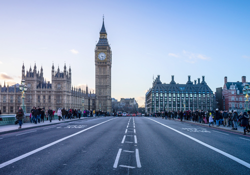 View of Big Ben and the Parliament