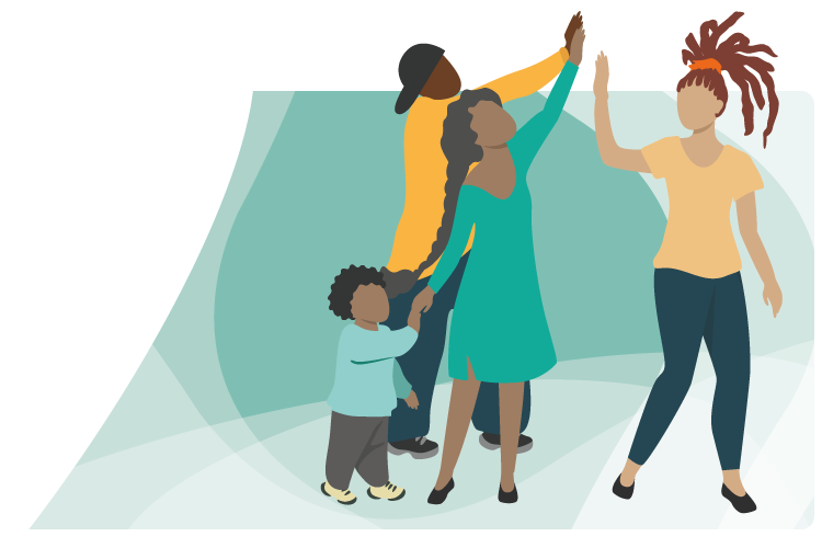 Graphique Famille et Au-pair